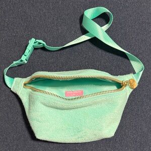 Limited Edition Stoney Clover Lane x Target Green Terry Cloth Belt Bag